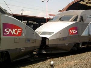 TGV en gare de Strasbourg