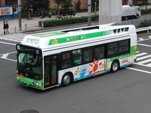 un bus à hydrogène au Japon